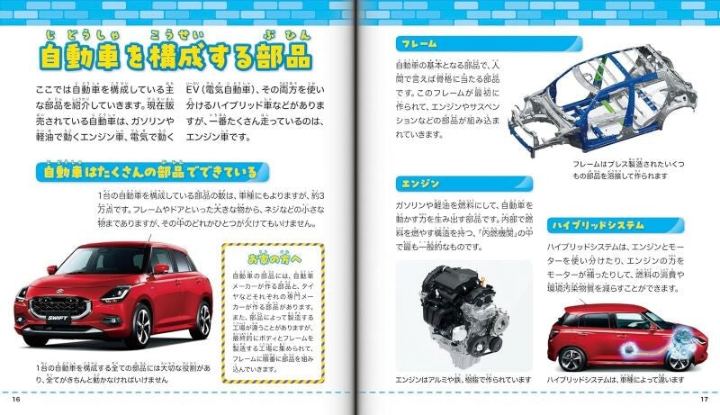 【新品】自動車ができるまで 定価2,000円