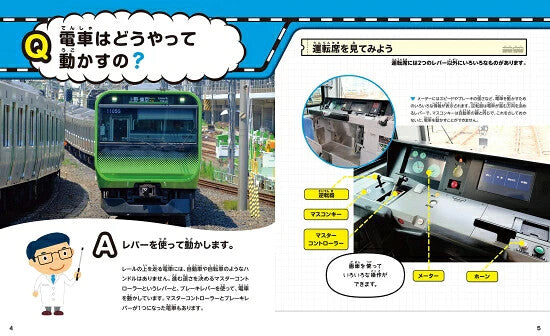 【新品】鉄道のひみつ図鑑 仕組みやお仕事から歴史まで鉄道の「なぜ?」がすぐわかる! 定価2,500円
