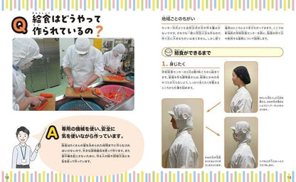 【新品】学校給食のひみつ図鑑 給食のことがぜんぶわかる! 定価3,000円