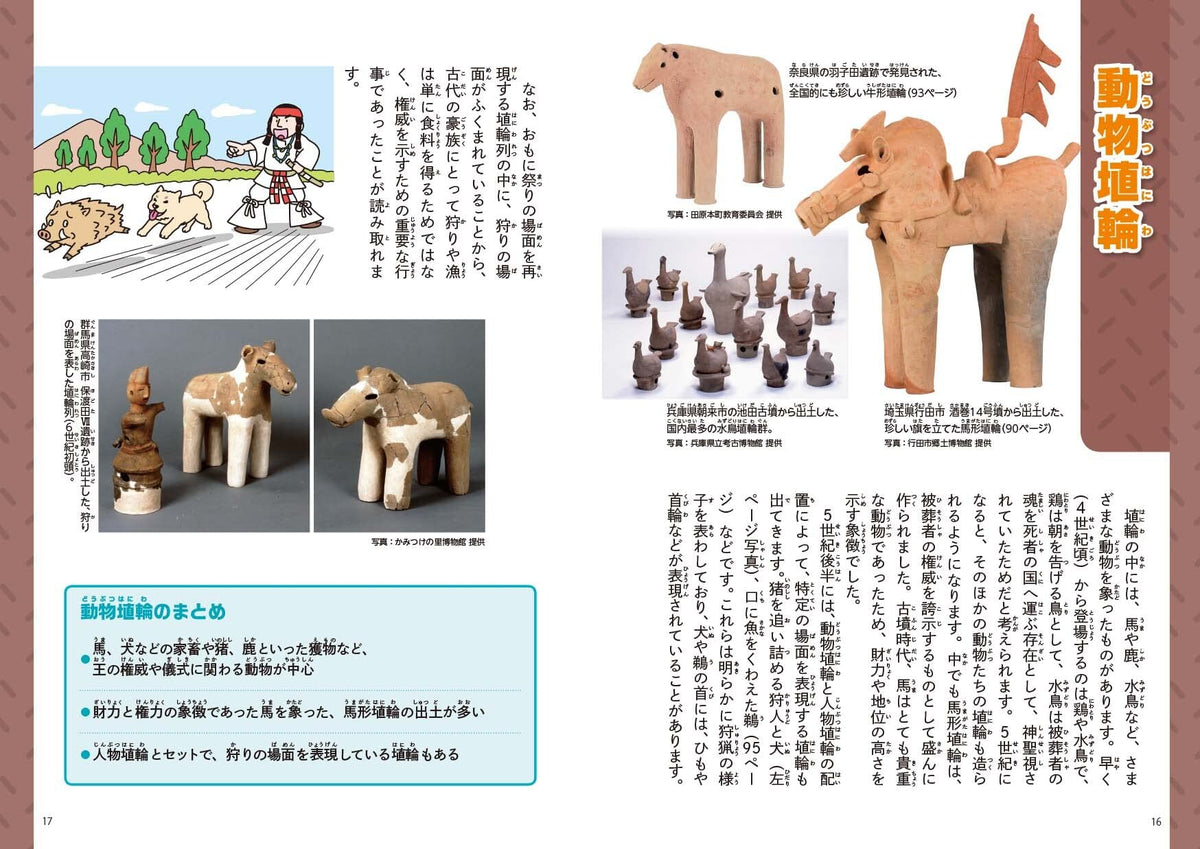 【新品】楽しく学べる歴史図鑑 はにわ埴輪 豊富な実物写真やイラスト,マンガでわかりやすく解説 定価1,800円