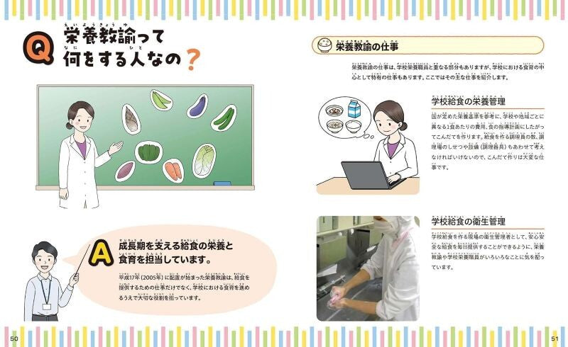 【新品】学校給食のひみつ図鑑 給食のことがぜんぶわかる! 定価3,000円
